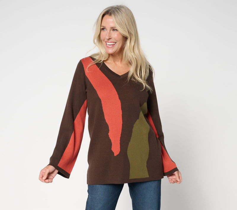Brandis Dress Out Loud Wild Kat Intarsia Sweater — View 11