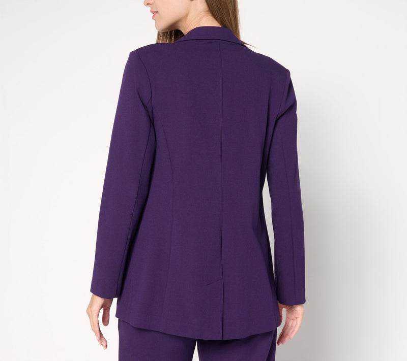 Brandis Dress Out Loud Confidence Crepe Blazer — View 3