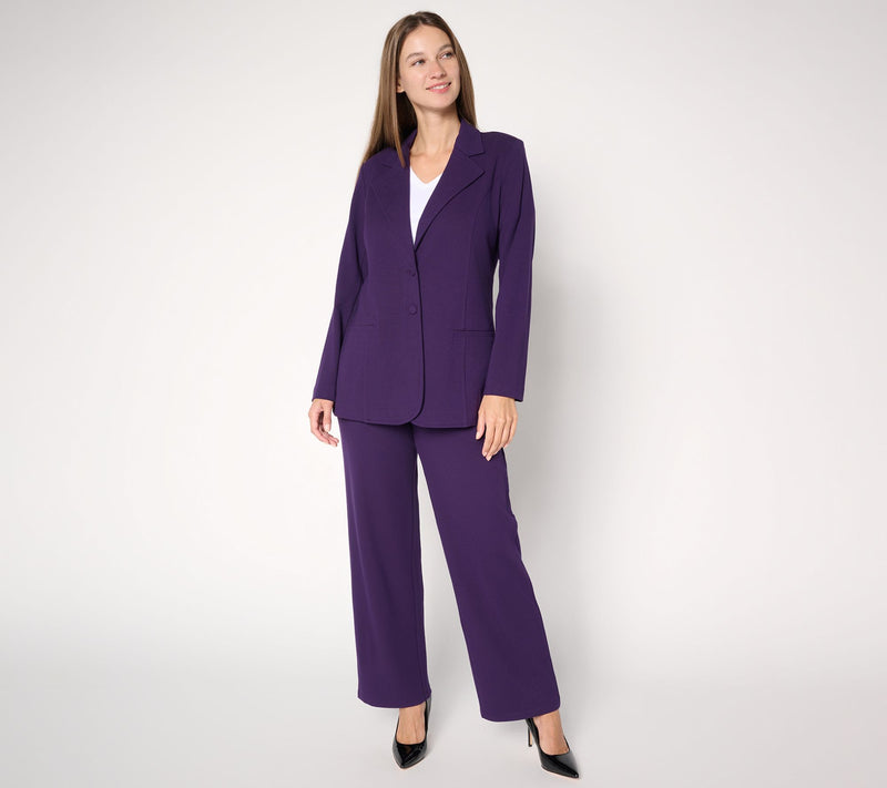 Brandis Dress Out Loud Confidence Crepe Blazer — View 4