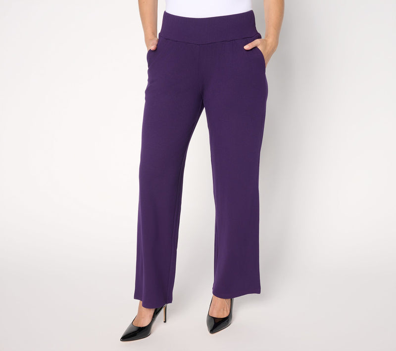 Brandis Dress Out Loud Regular Confidence Crepe Pants — Main view