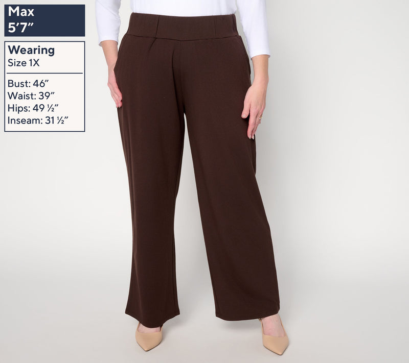Brandis Dress Out Loud Tall Confidence Crepe Pants — View 2