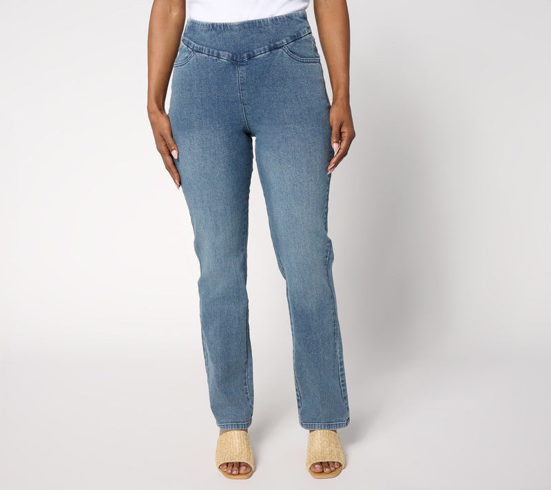 Brandis Dress Out Loud Tall De Novo Denim Straight Leg — View 11