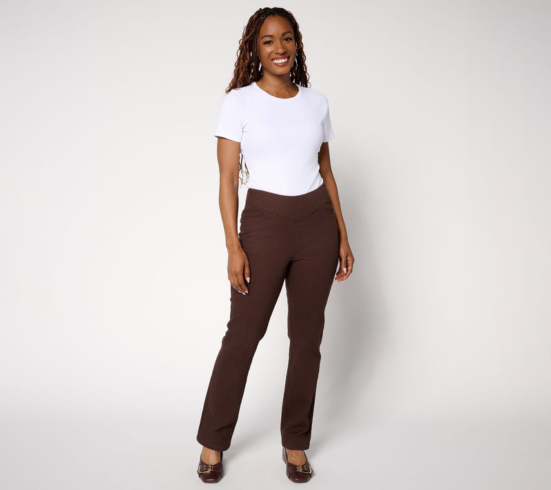 Brandis Dress Out Loud Petite De Novo Twill Straight Leg — View 4