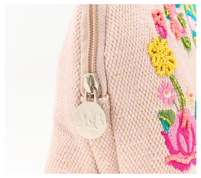 America & Beyond Embellished & Beaded Initial Pouch — View 3