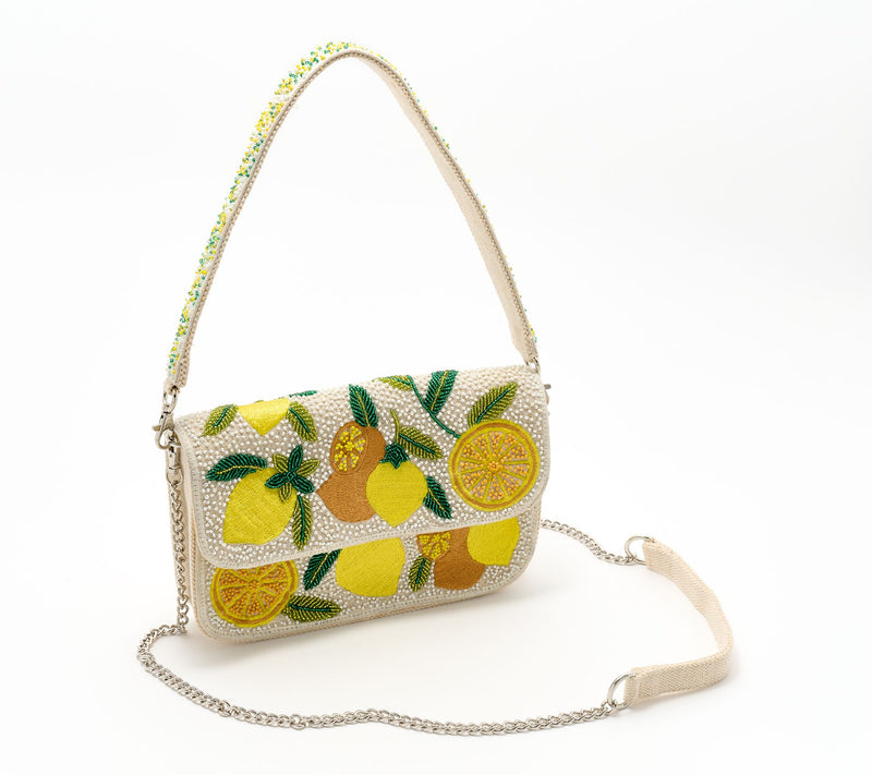 America & Beyond Embellished Shoulder Bag Mini Me Hangoff — View 5