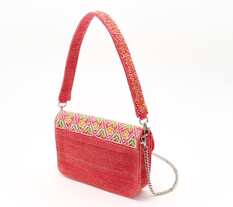 America & Beyond Embellished Shoulder Bag Mini Me Hangoff — View 14