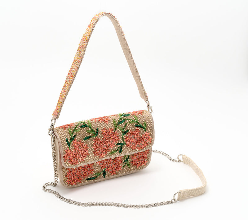 America & Beyond Embellished Shoulder Bag Mini Me Hangoff — View 7