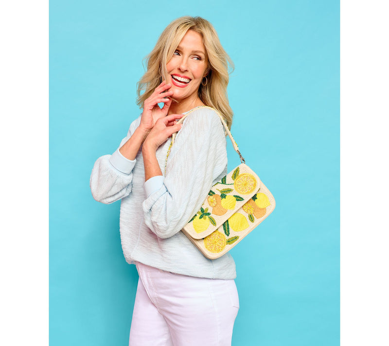 America & Beyond Embellished Shoulder Bag Mini Me Hangoff — View 19