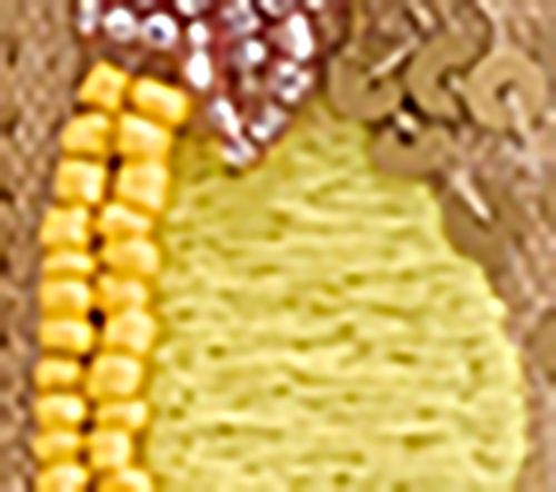 America & Beyond Embellished Zip Top Canvas Tote — View 10