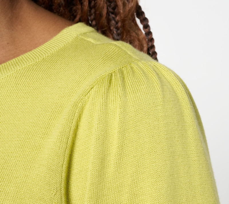 Belle by Kim Gravel Diagonal Color Block Blouson Sweater — View 6