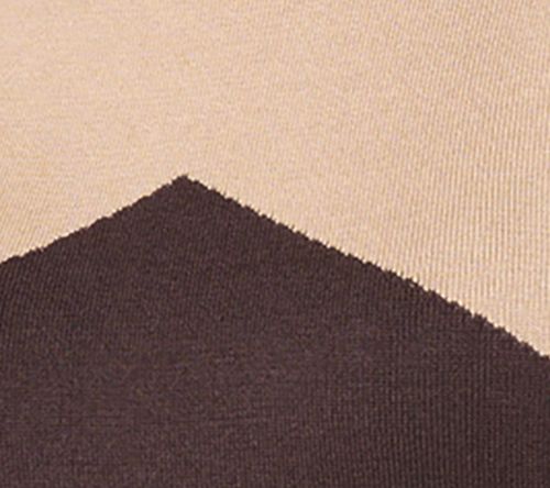 Belle by Kim Gravel Diagonal Color Block Blouson Sweater — View 7