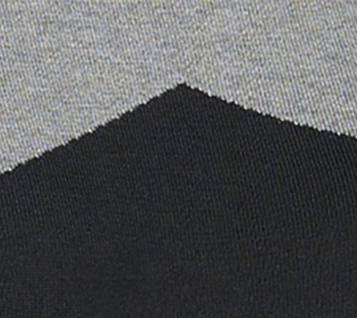 Belle by Kim Gravel Diagonal Color Block Blouson Sweater — View 12