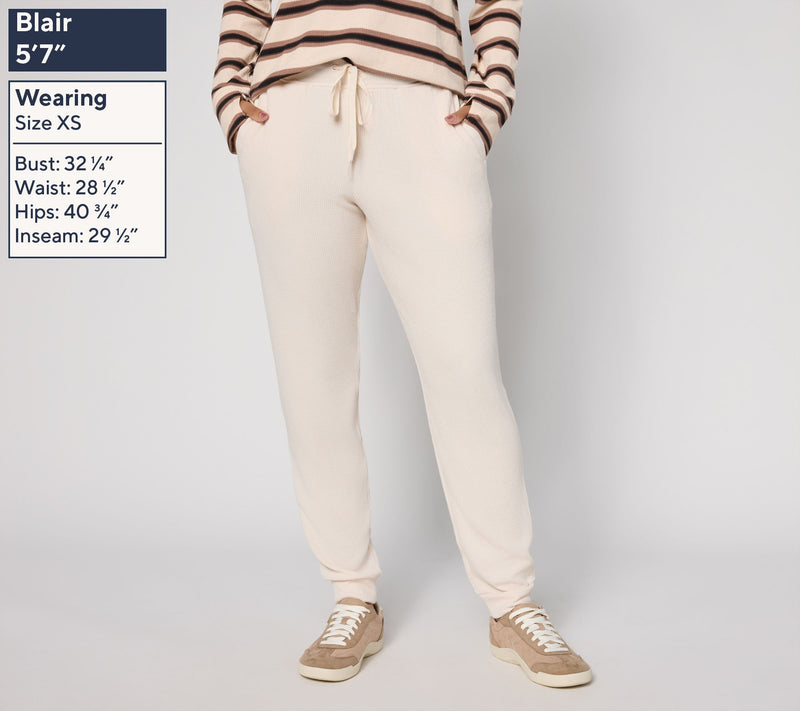 Cuddl Duds Soft Rib Jogger — View 11