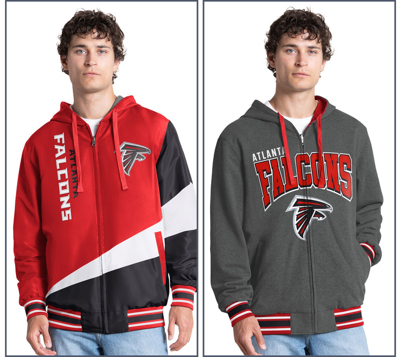 NFL Officially Licensed Reversible Full Zip Hooded Jacket — View 31