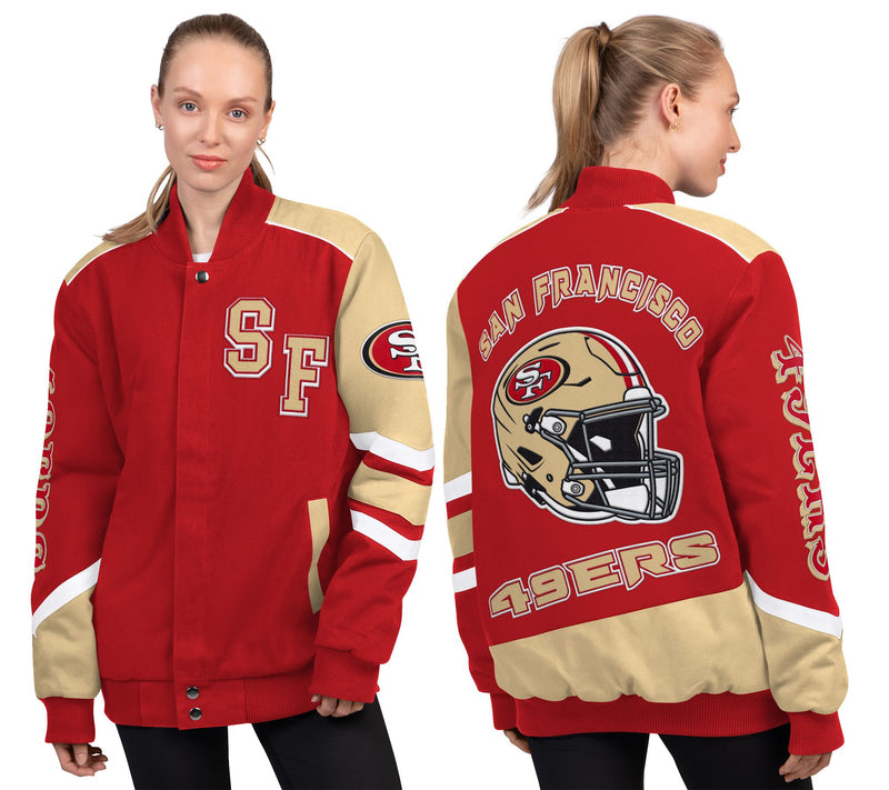 NFL Officially Licensed Snapfront Racing Jacket — View 2