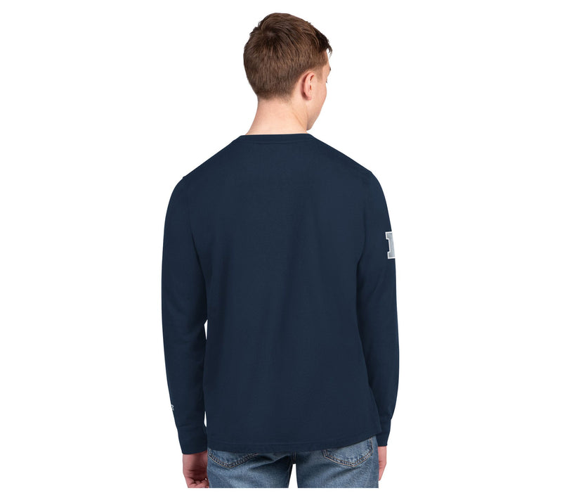 NFL Officially Licensed Dallas Men's Starter Embroid. LS Tee — View 2