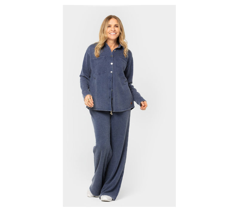 Peace Love World Regular French Terry Full Length Pants — View 7