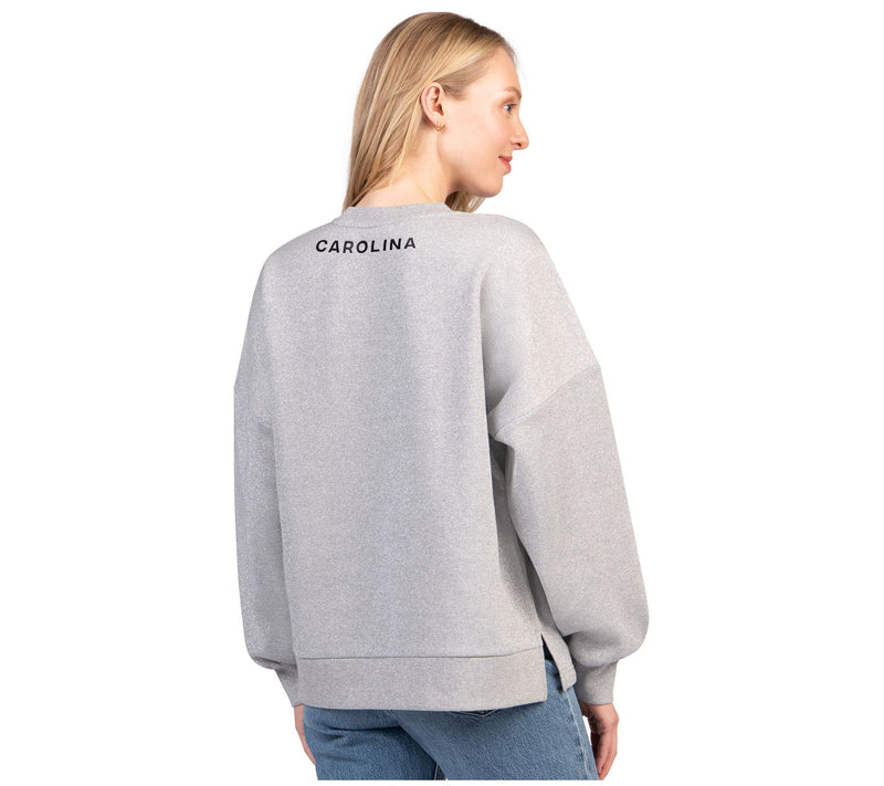 NFL Officially Licensed Women's Lurex Fleece Crewneck — View 7