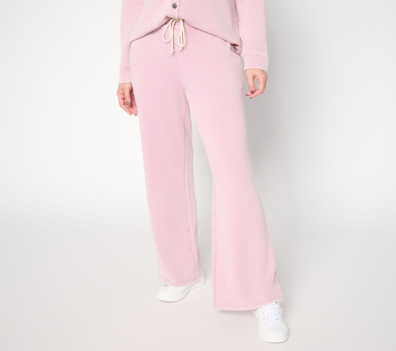 Peace Love World Tall French Terry Full Length Pants — View 15
