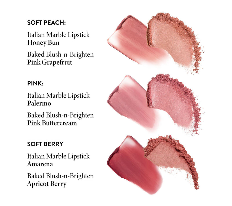 Laura Geller Baked Blush & Italian Marble Lipstick Set — View 2