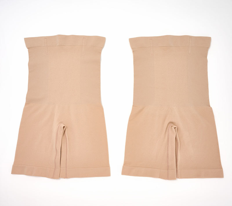Shapermint Essentials High Waisted Shaper Short Set of 2 — View 12