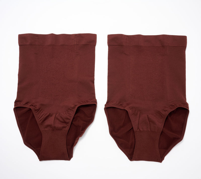 Shapermint Essentials High Waisted Shaper Panty Set of 2 — View 5