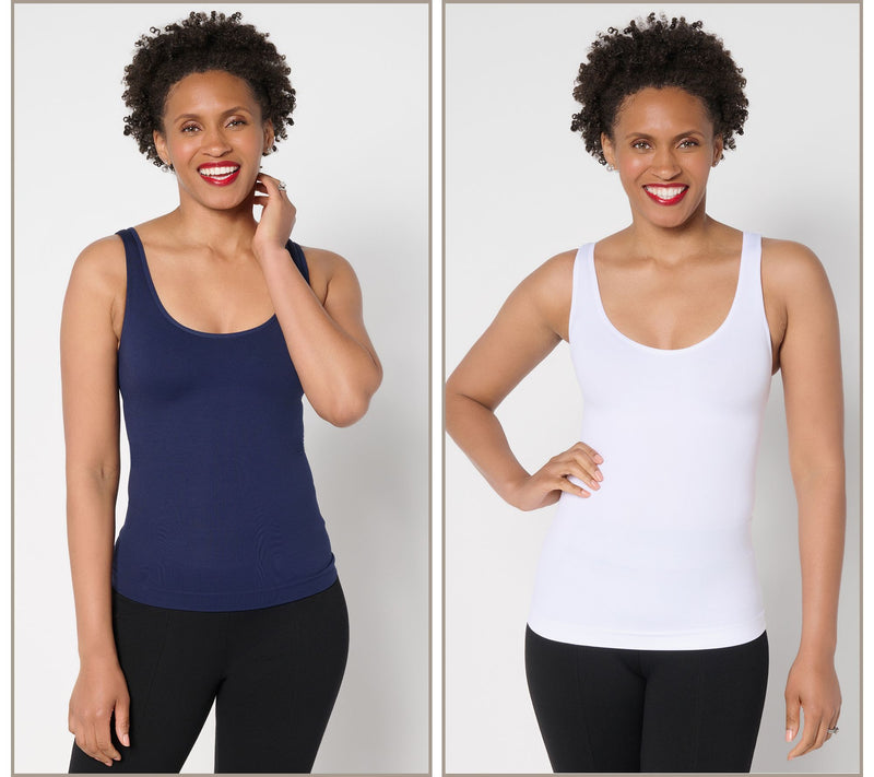 Shapermint Essentials All Day Everyday Shaping Tank Set of 2 — View 13