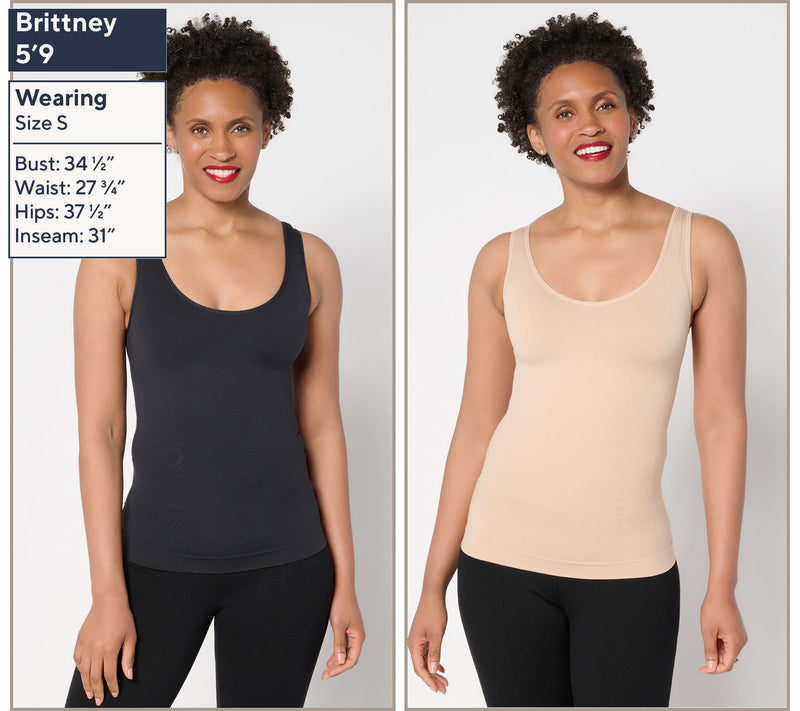 Shapermint Essentials All Day Everyday Shaping Tank Set of 2 — View 2