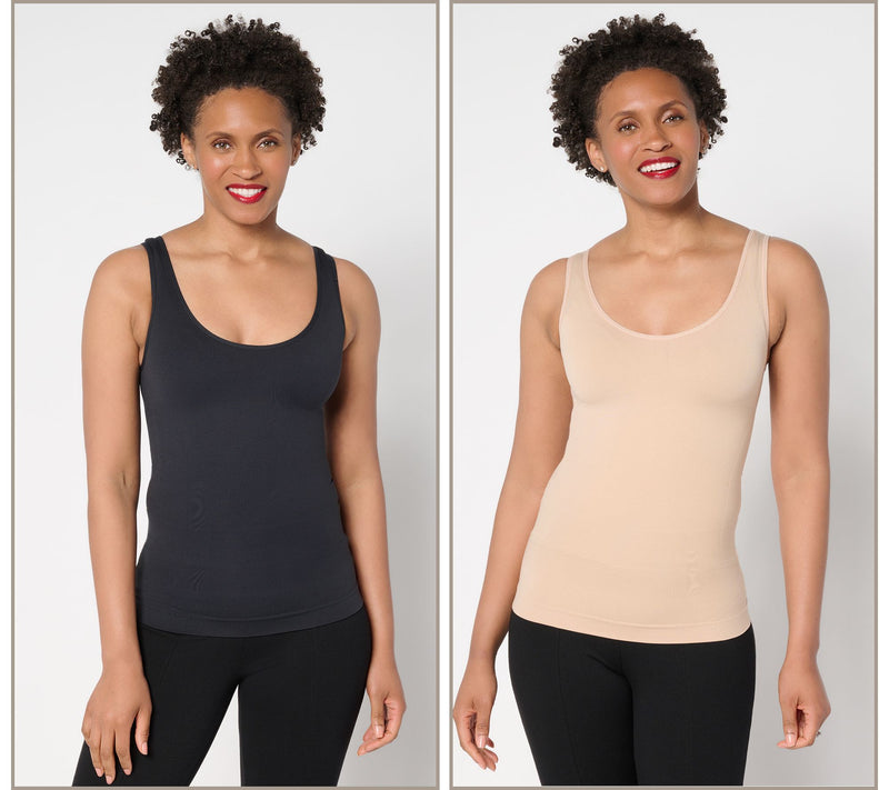 Shapermint Essentials All Day Everyday Shaping Tank Set of 2 — View 14