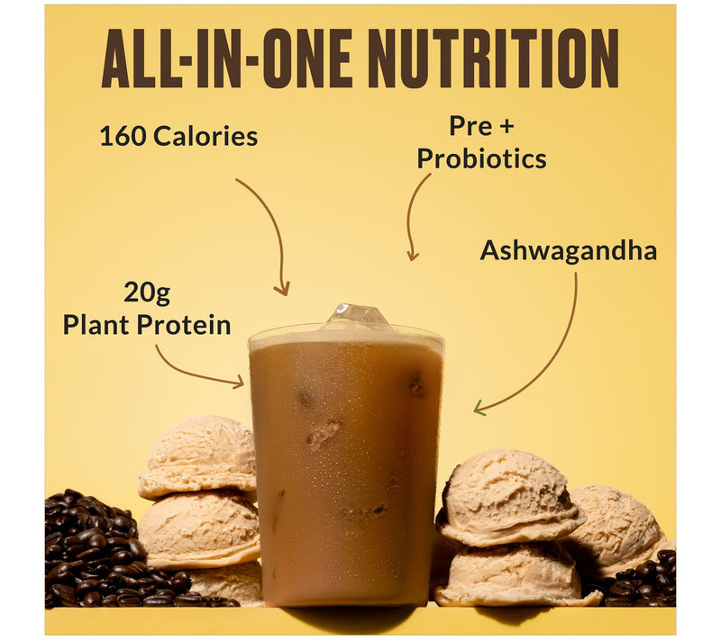 VitaHustle ONE Protein Cafe Latte 15 Servings by Kevin Hart — View 3