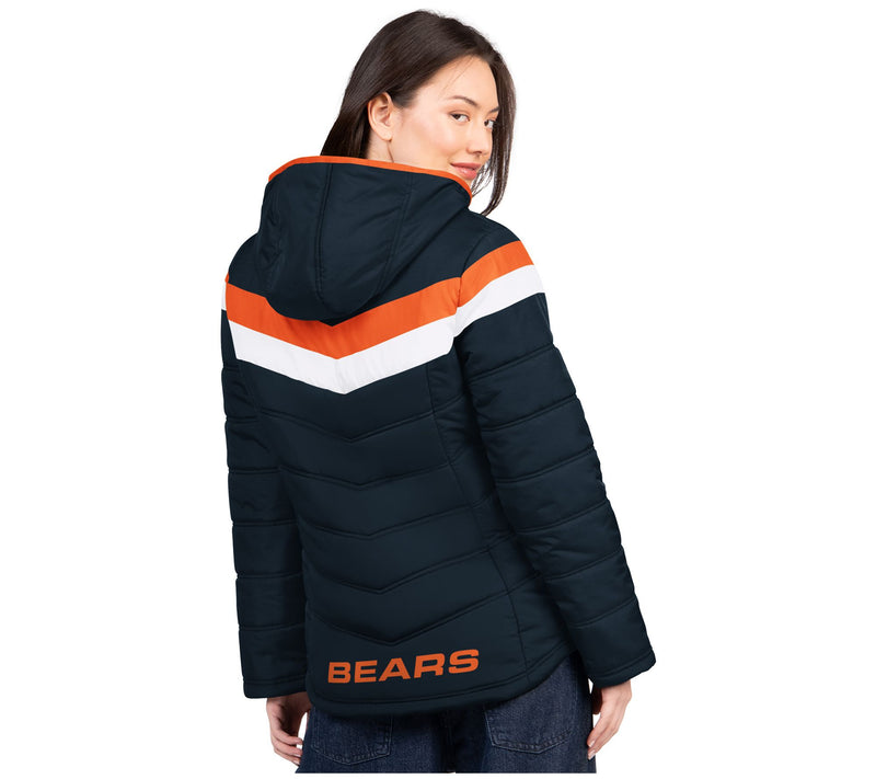 NFL Officially Licensed Women's Quilted Puffer Jacket — View 2