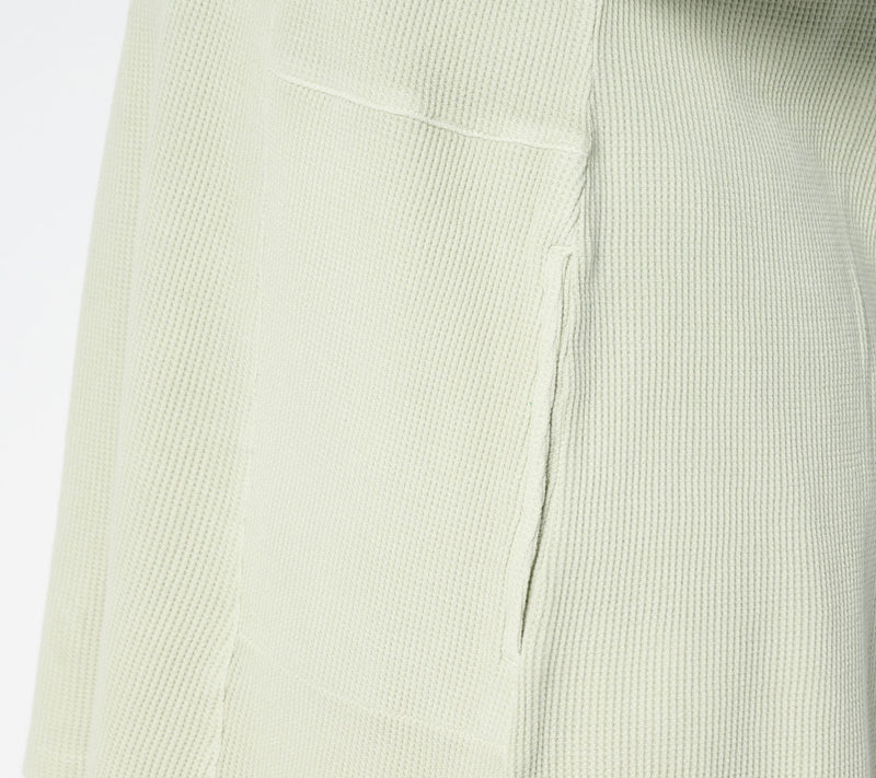 LOGO by Lori Goldstein Petite Cotton 1/4 Zip Waffle Top — View 18