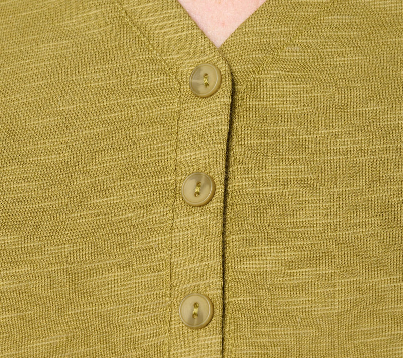 Denim & Co. Essentials Slub Jersey Short Sleeve Henley — View 6