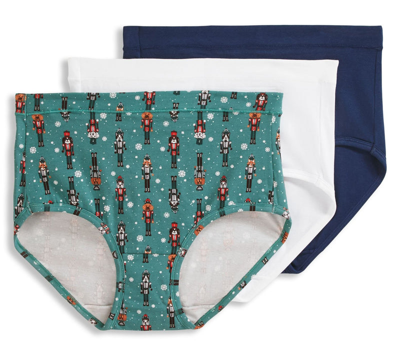 Jockey Cotton Stretch Brief Panty Set of 3 — View 11