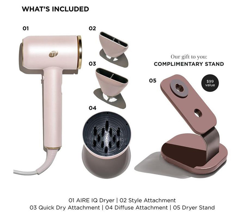 T3 Aire IQ Intelligent Hair Dryer — View 4