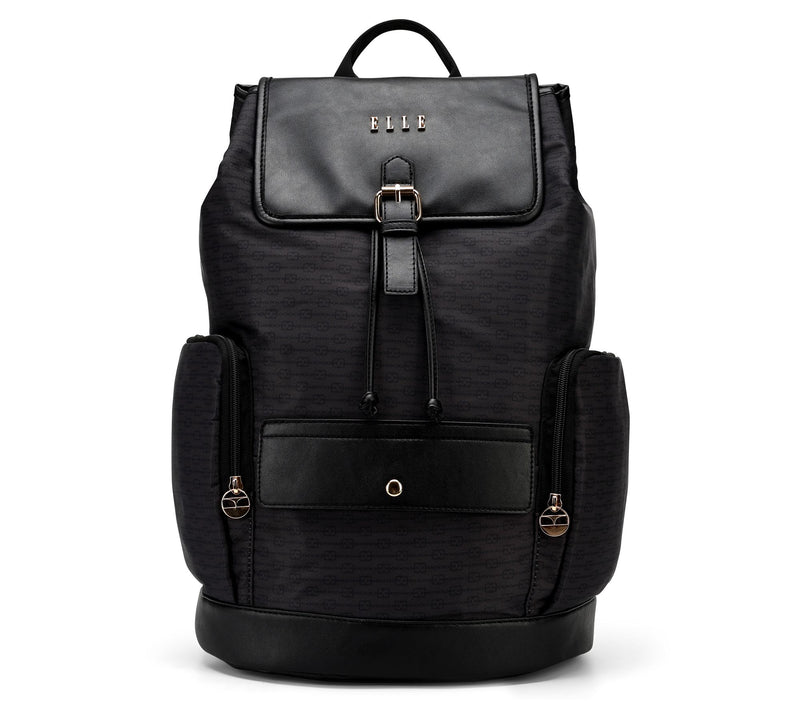 ELLE Eleganza Monogram Backpack — View 11