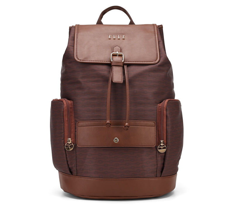 ELLE Eleganza Monogram Backpack — View 12