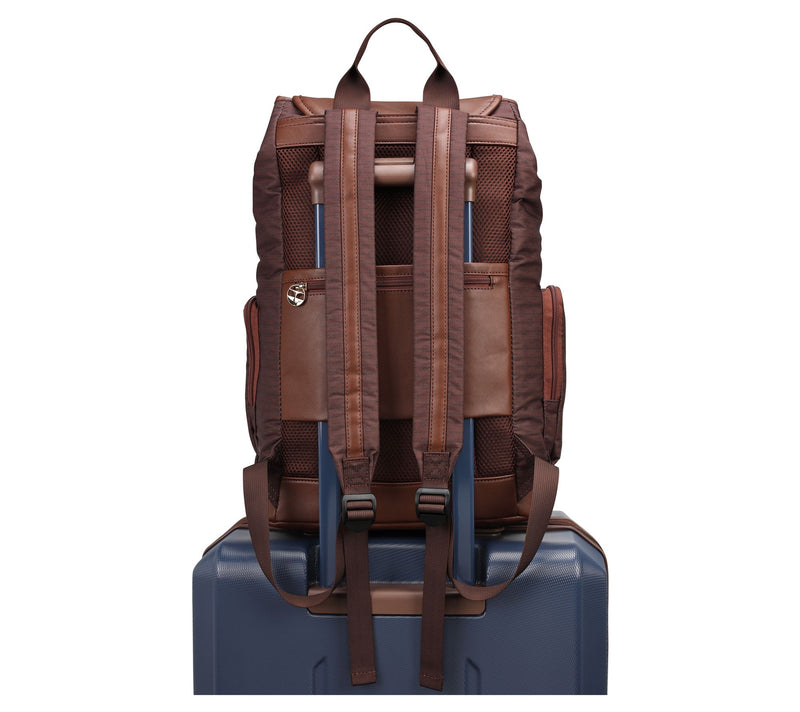 ELLE Eleganza Monogram Backpack — View 4