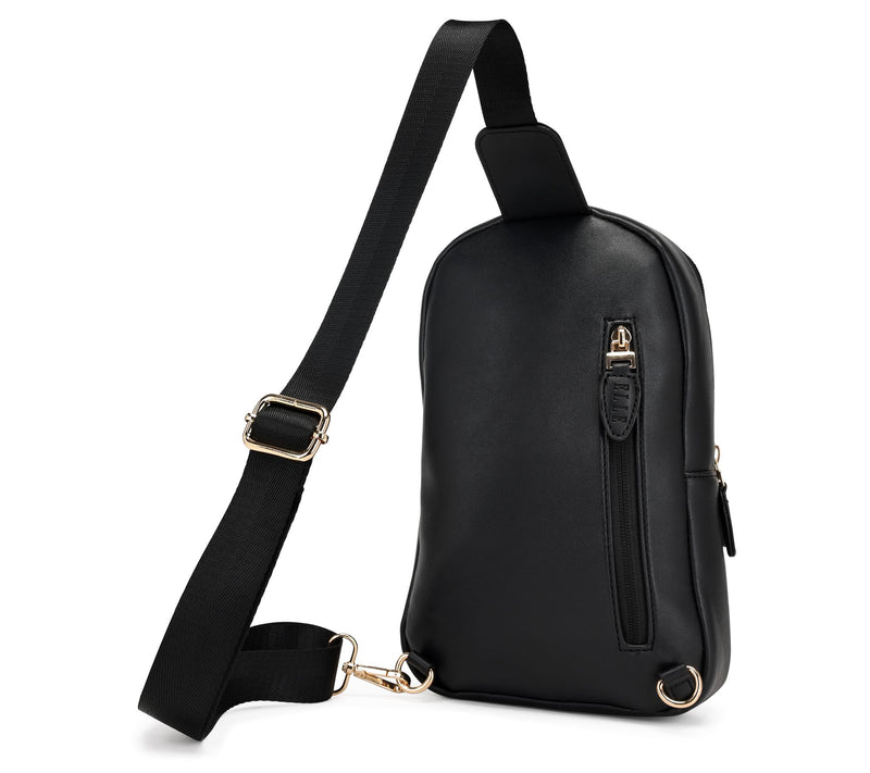 ELLE Roamer Vegan Leather Chic Crossbody SlingBag — View 2