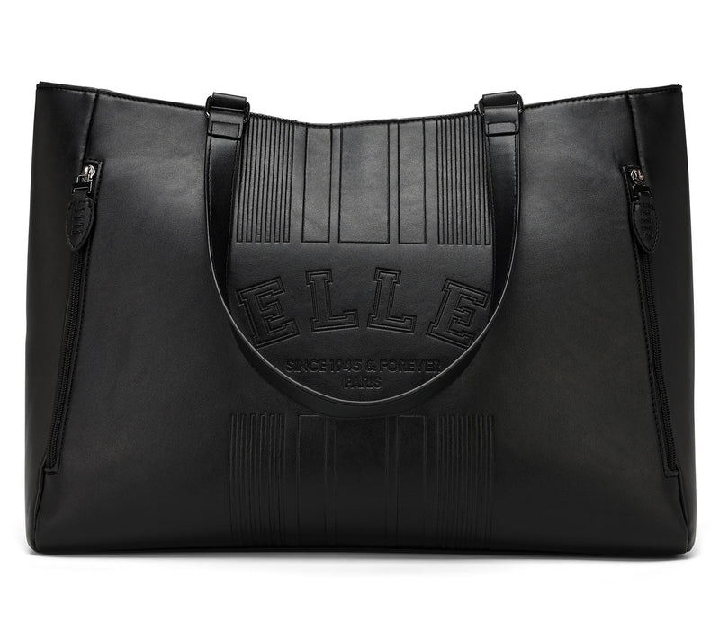 ELLE Roamer Vegan Leather Weekender Tote Bag — View 11