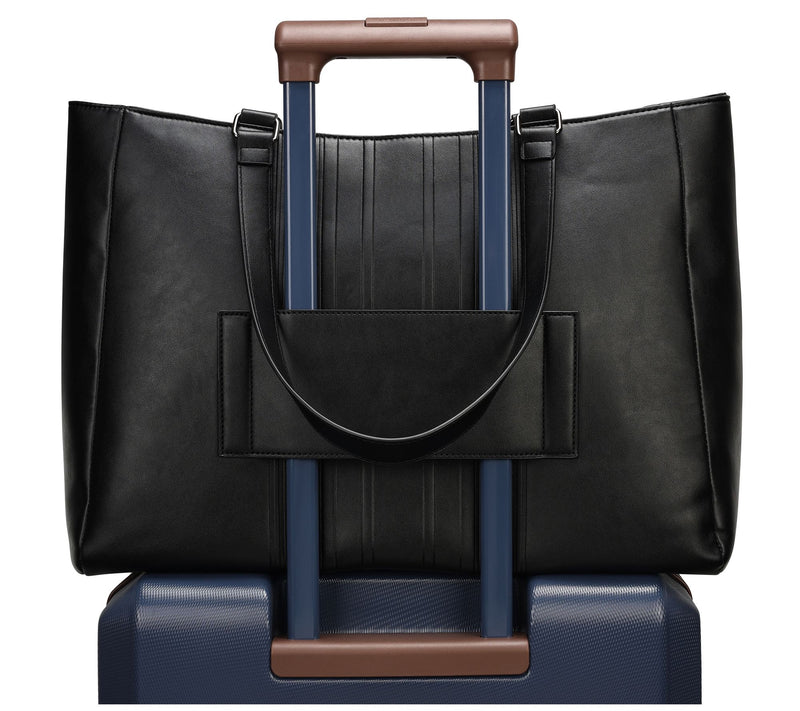 ELLE Roamer Vegan Leather Weekender Tote Bag — View 4