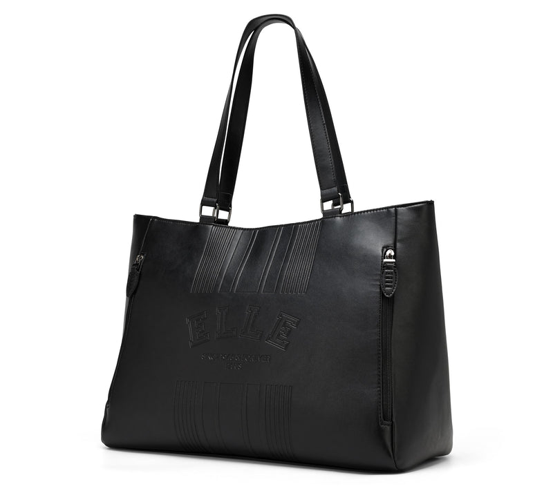 ELLE Roamer Vegan Leather Weekender Tote Bag — View 7