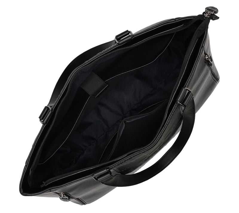 ELLE Roamer Vegan Leather Weekender Tote Bag — View 3