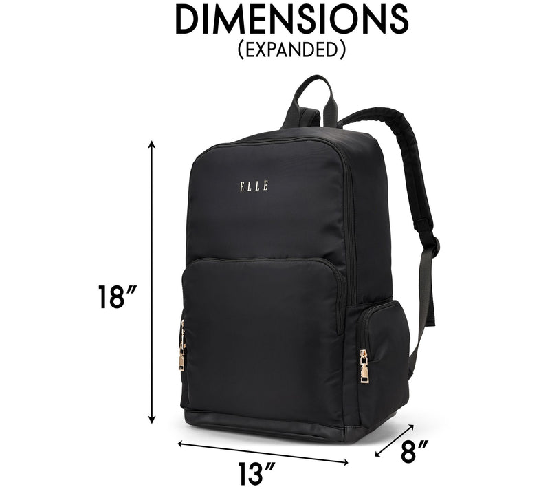 ELLE Rendezvous Twill Backpack — View 4