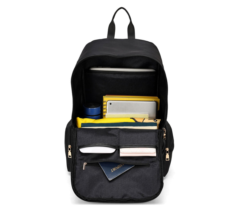 ELLE Rendezvous Twill Backpack — View 2