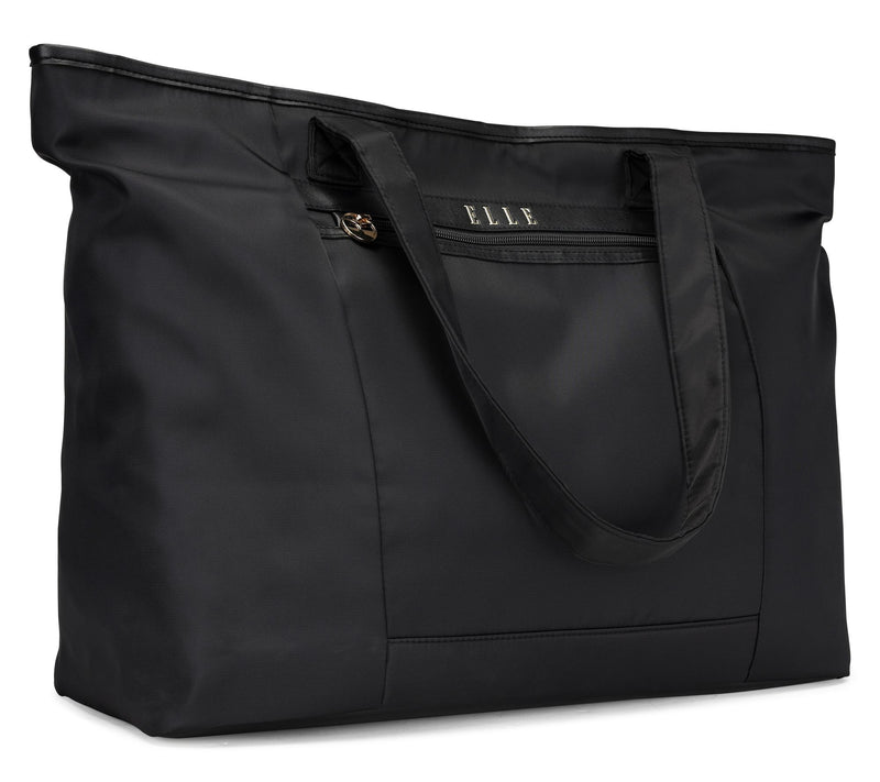ELLE Rendezvous Twill Weekender Tote Bag — View 6