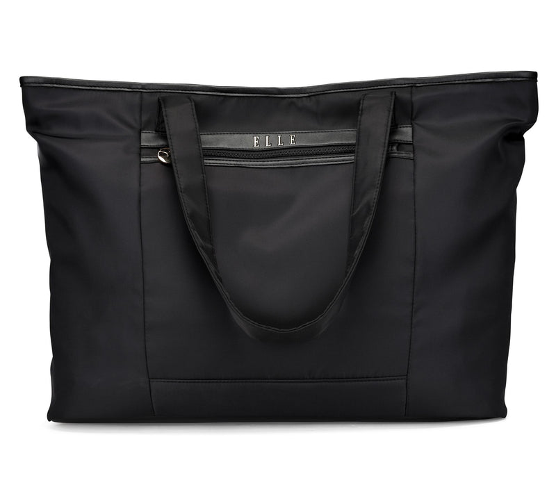 ELLE Rendezvous Twill Weekender Tote Bag — View 7