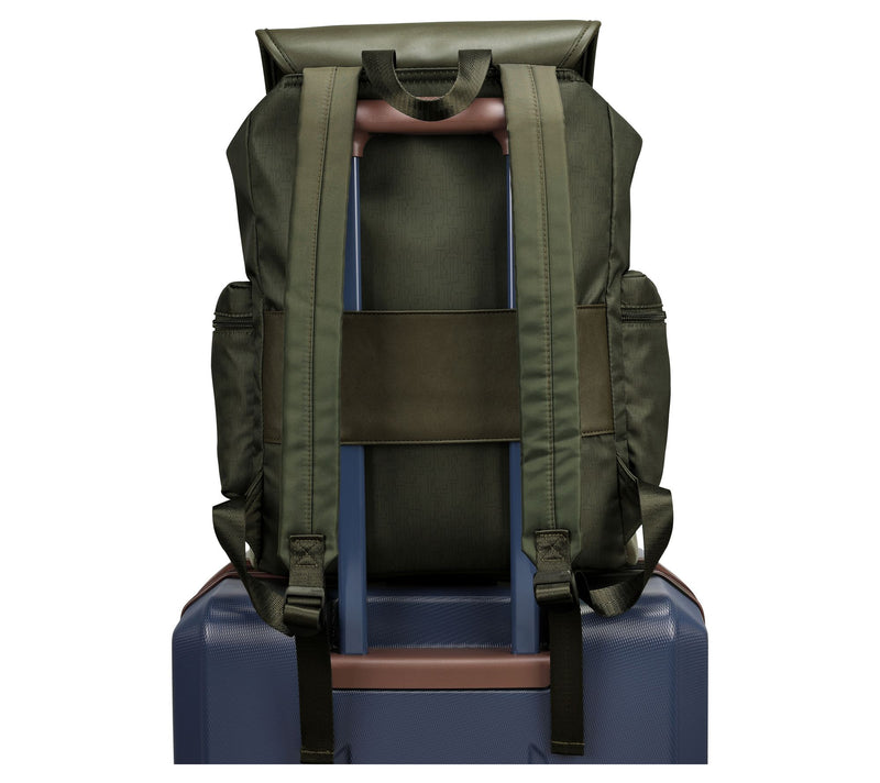 ELLE Wayfarer Monogram Travel Backpack — View 8