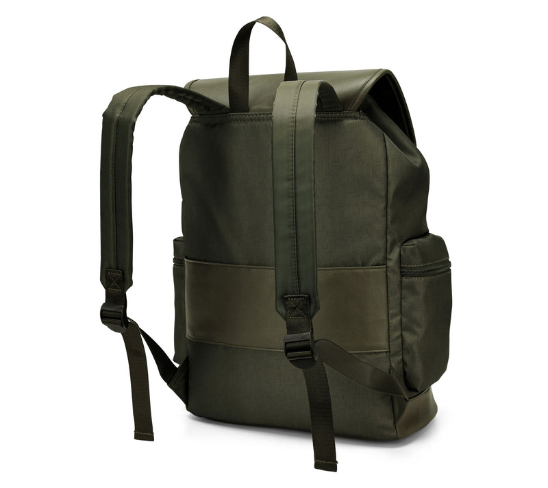 ELLE Wayfarer Monogram Travel Backpack — View 10