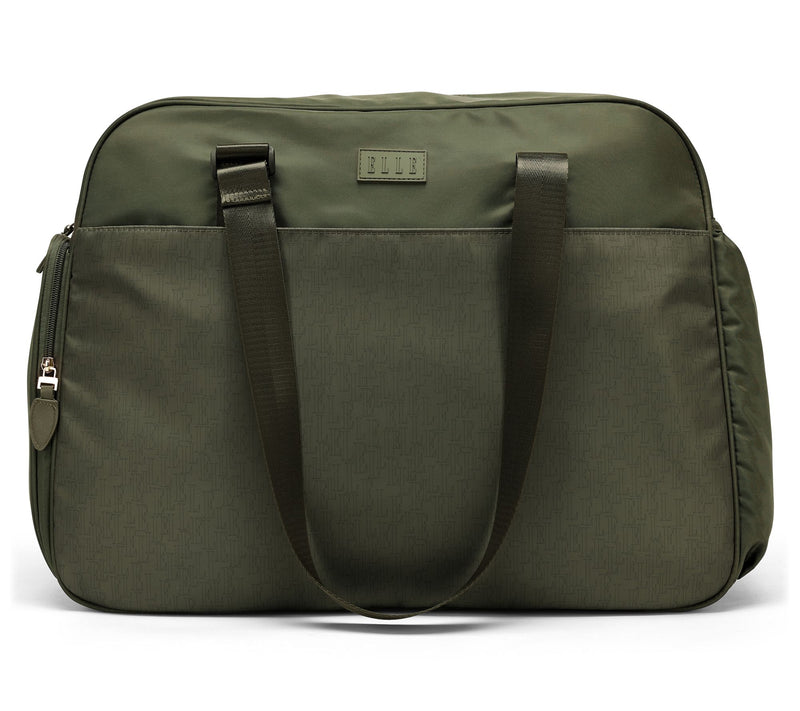 ELLE Wayfarer Monogram Weekender Duffel Bag — View 3